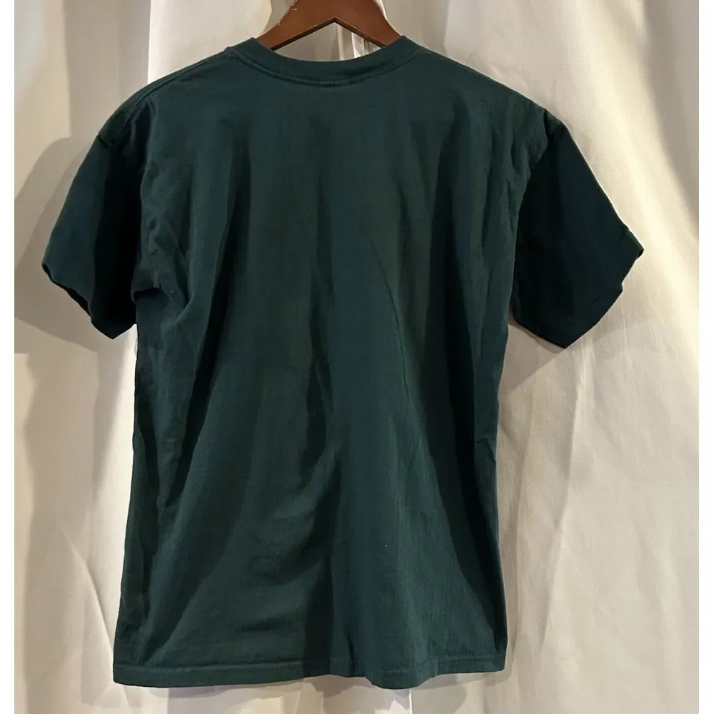 Vintage Guess Jeans Mens T Shirt USA Size 20-XL Green‎ - Picture 4 of 6